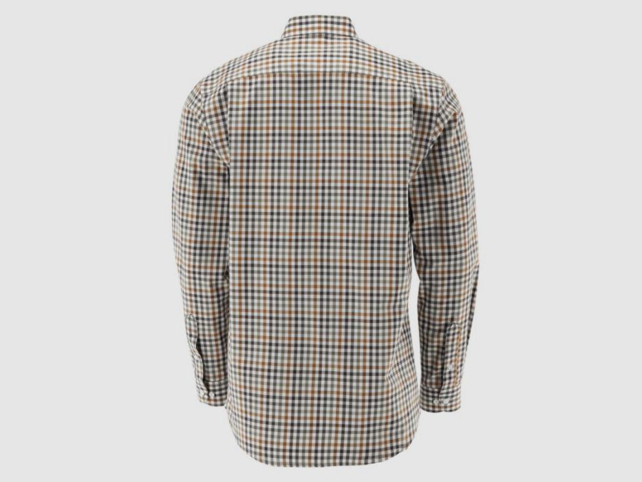 Tom Collins H-Hemd Button-Down-Kragen und Brusttasche Langarm | trachtengrün, Bild 3 von 6