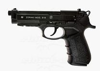 ZORAKI Gaspistole (SRS) 918 'BERETTA'-Style Kal. 9mm P.A. schwarz
