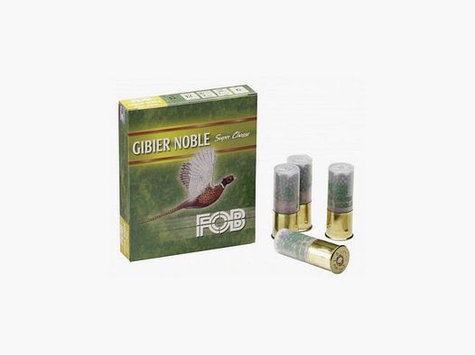 FOB « GIBIER NOBLE » SUPER CHASSE Kal. 12/70 BG Nr. 6 38gr