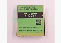 RWS (WZd.Fa.Rottweil) rifle cartridges 7x57