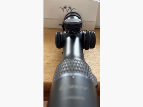 Blaser B1 2.8-20x50 IC with Blaser saddle mount and Präzise Jagen adapter