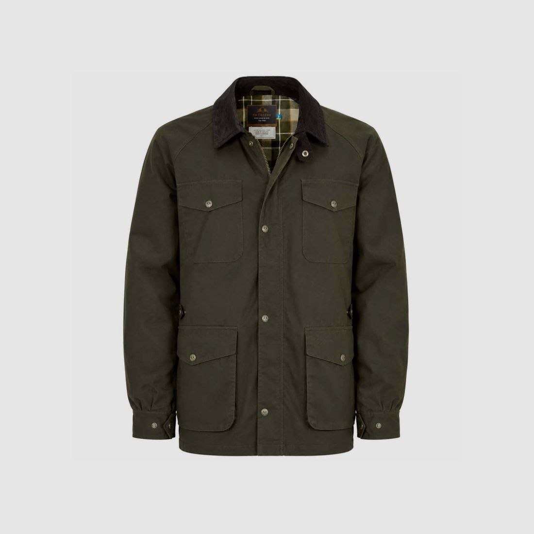 Waxed Jacket 1919 Swedteam® olive green S to 3XL, image 12 of 16