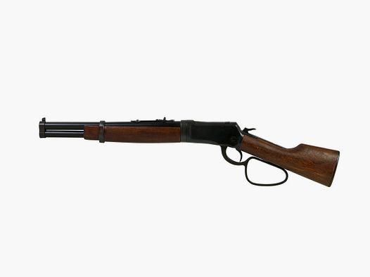 Deko Westerngewehr Kolser Winchester Mare s Leg 26 Zoll realistisches Repetieren mit HĂĽlsenauswurf LĂ¤nge 67 cm schwarz