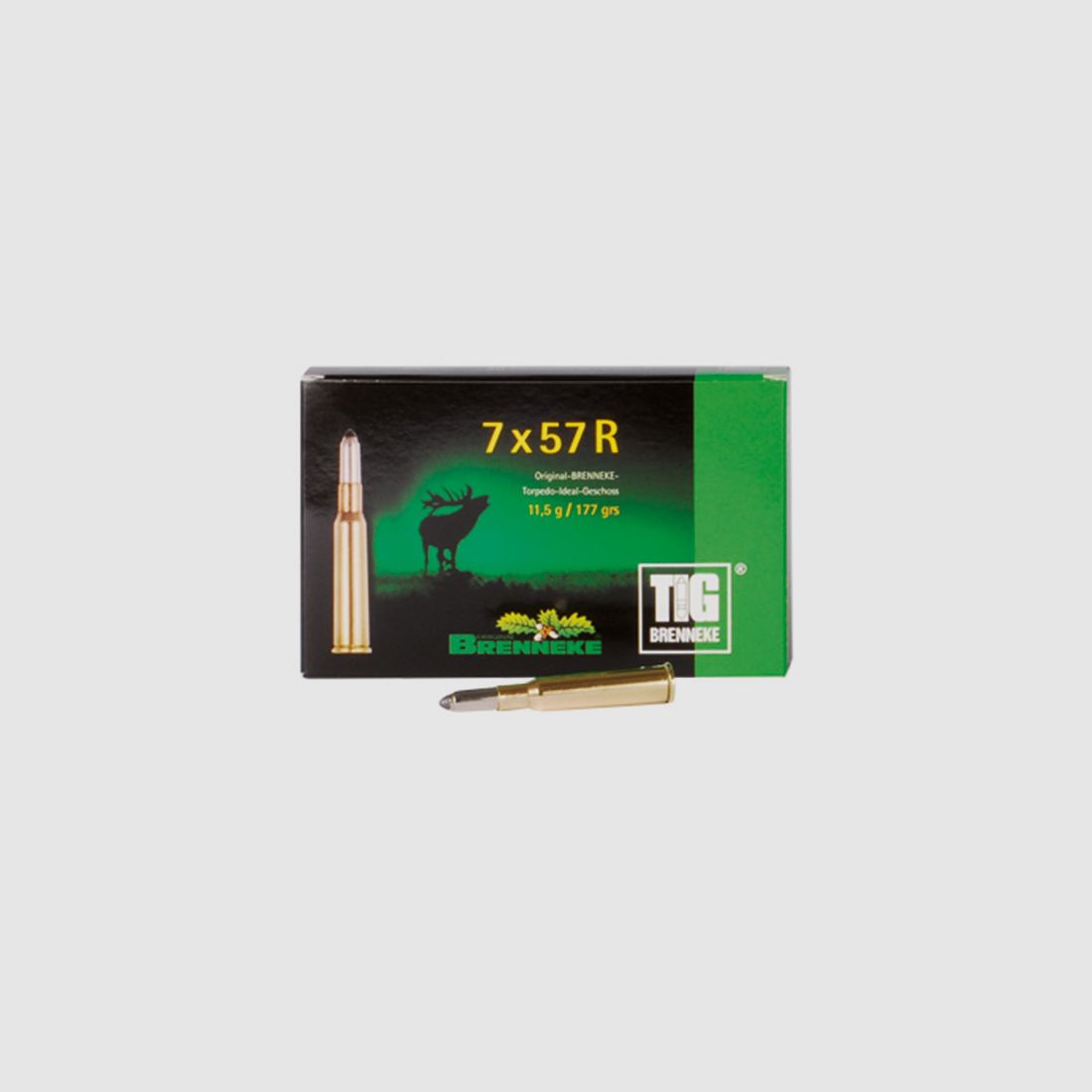 Brenneke 7x57 R 177GR TIG 20 Patronen