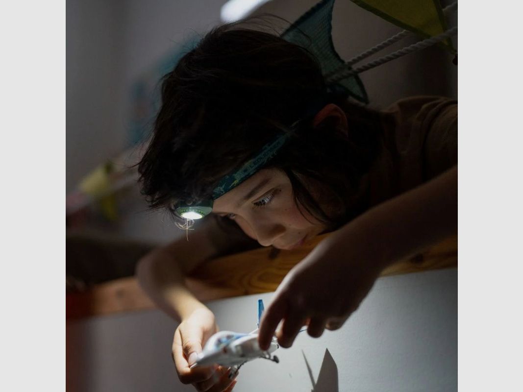 Ledlenser Kinderstirnlampe KidLed 4R | lila, Bild 6 von 8
