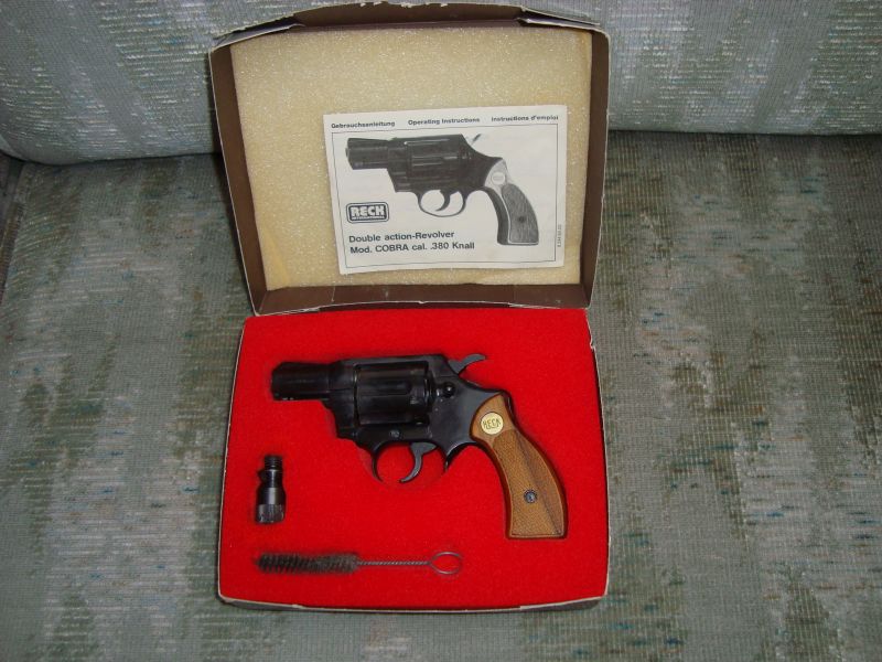 Revolver RECK COBRA Cal. 380 Knall PTB 216