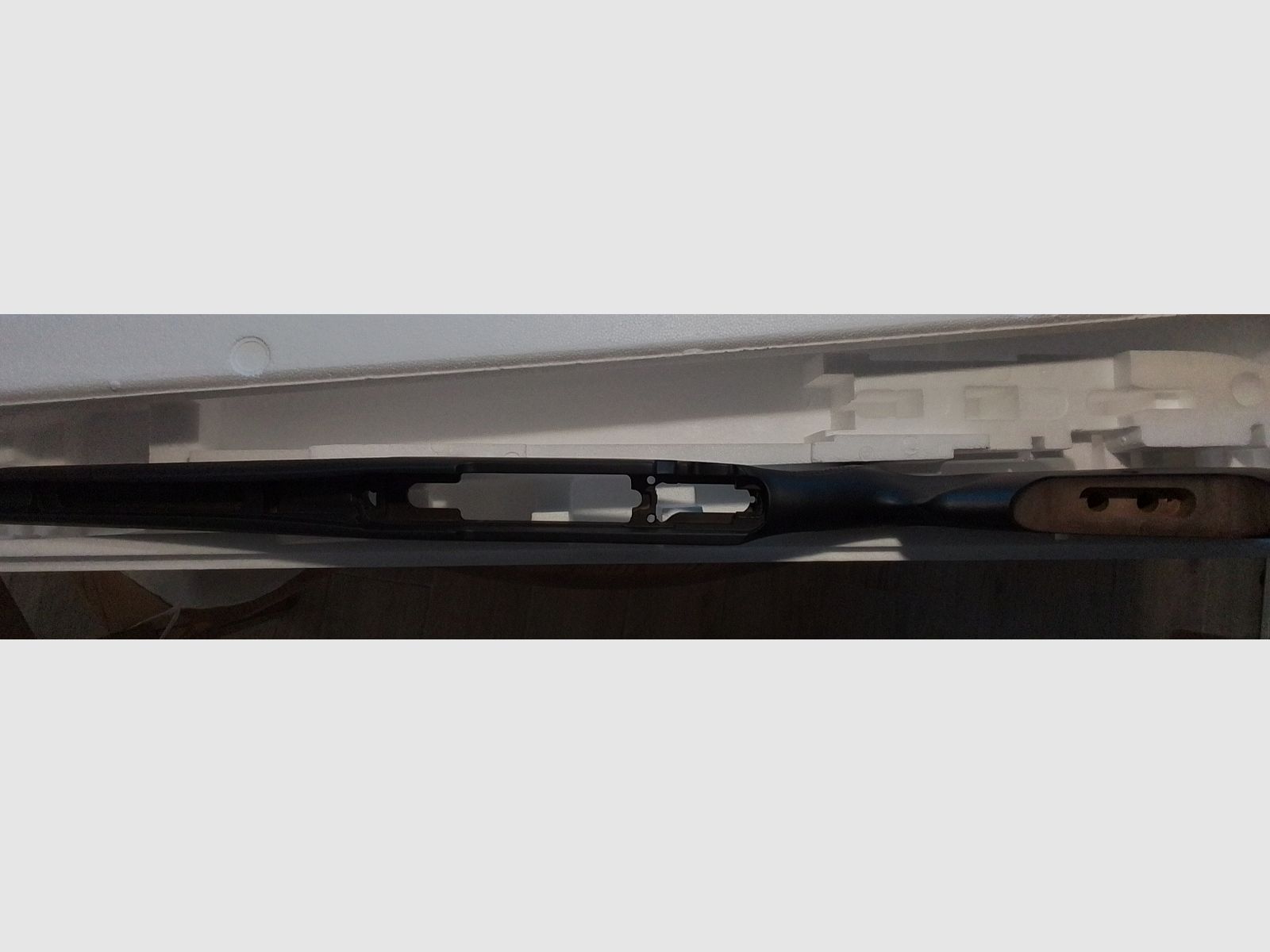 Anschütz Wechselschaft, schwarz bezogen