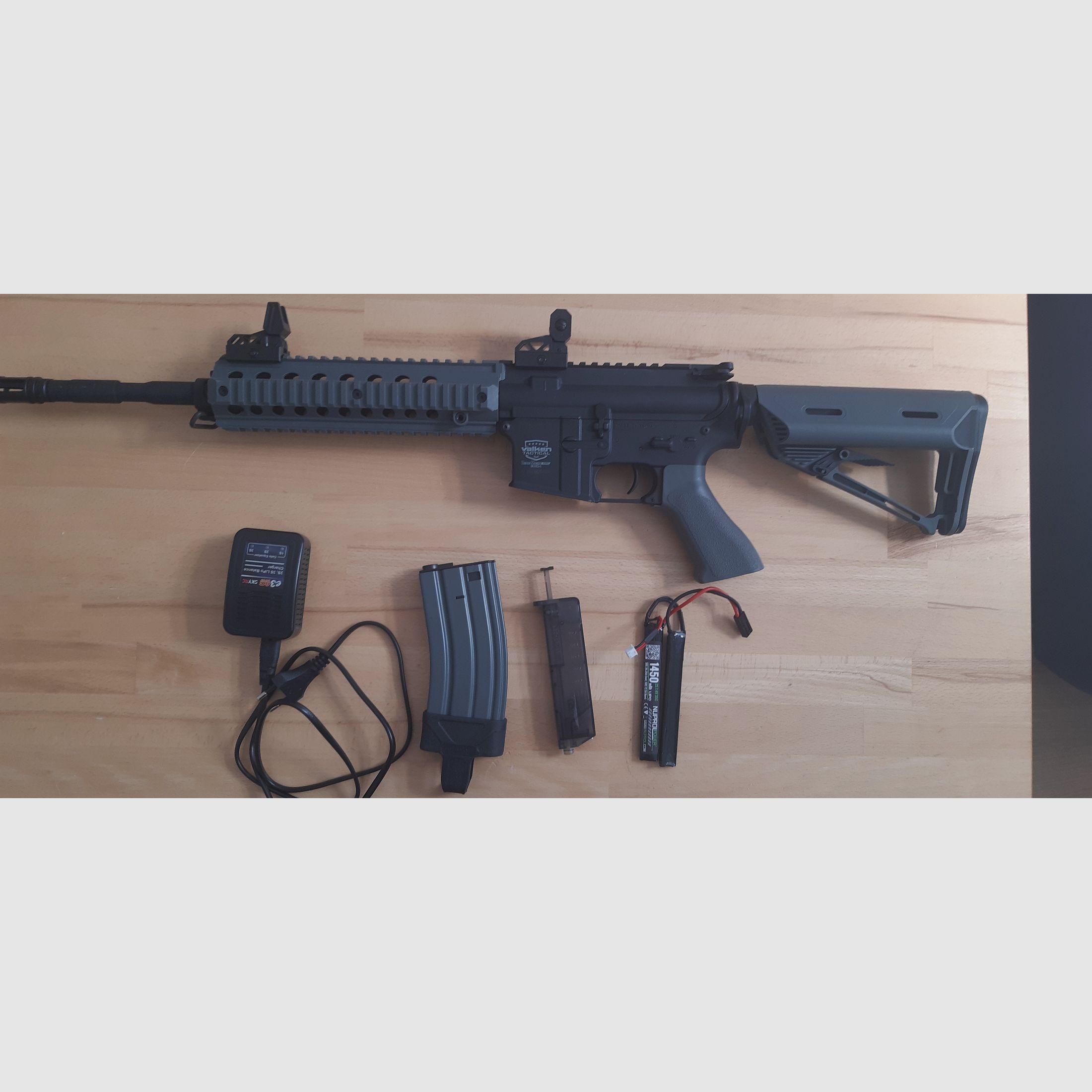  Airsoft Valken tactical battlemachine M4 0.5 joule 