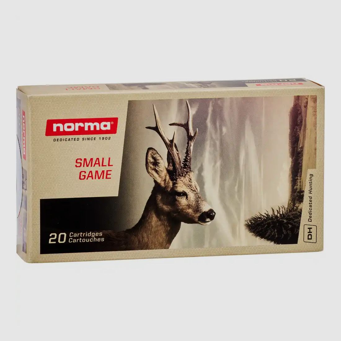 NORMA .222 Rem. Teilmantel – SP 4,0g 62gr