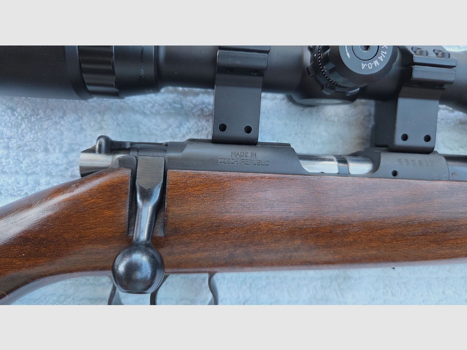 Brünner 452 2E ZKM (CZ) Kaliber .22 lfB*2 Magazine*mit Zielfernrohr Goetland 3-12x40AOL