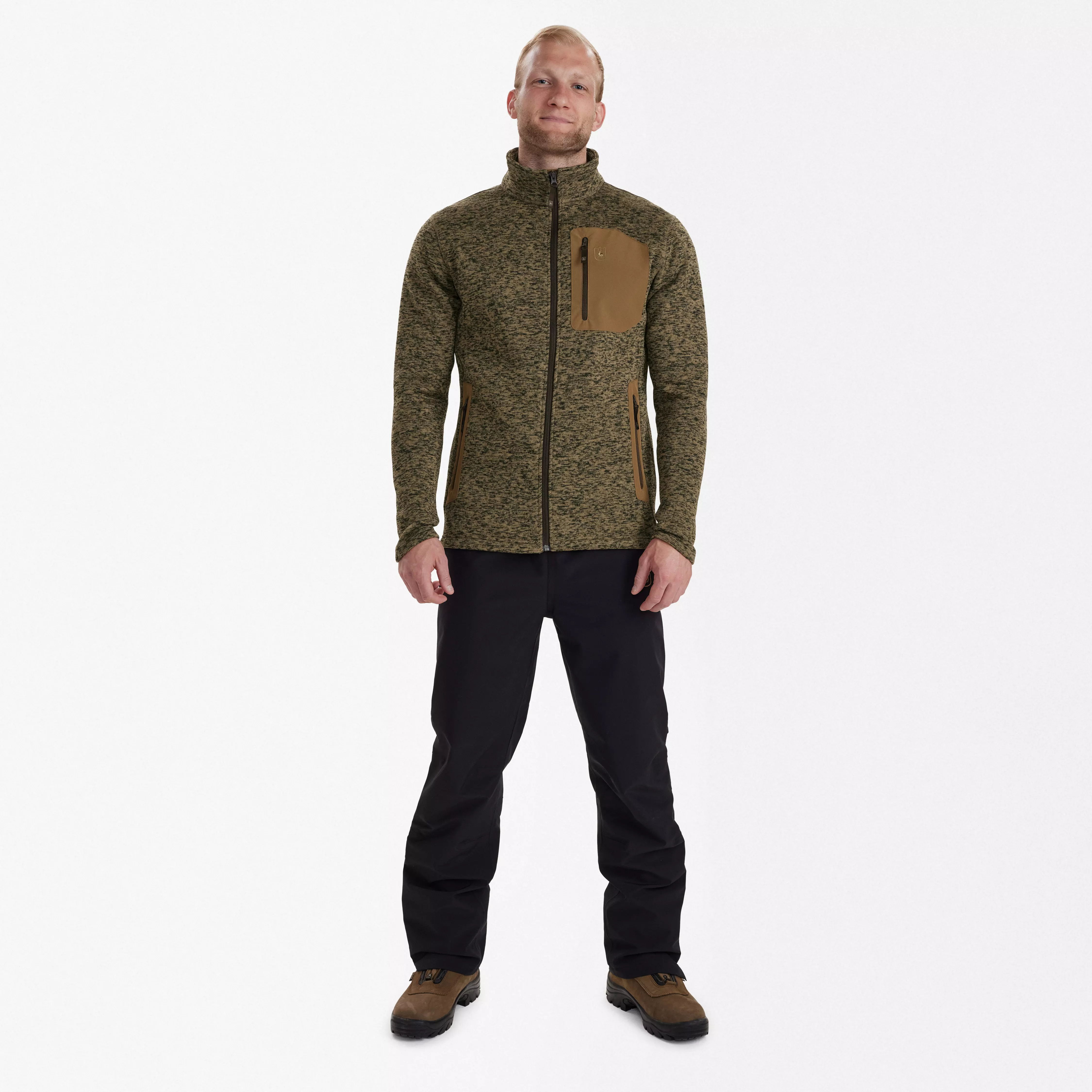 Sarek cardigan - Butternut melange, image 3 sur 5