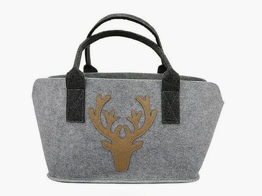 Bolsa de fieltro Gilde ciervo corcho