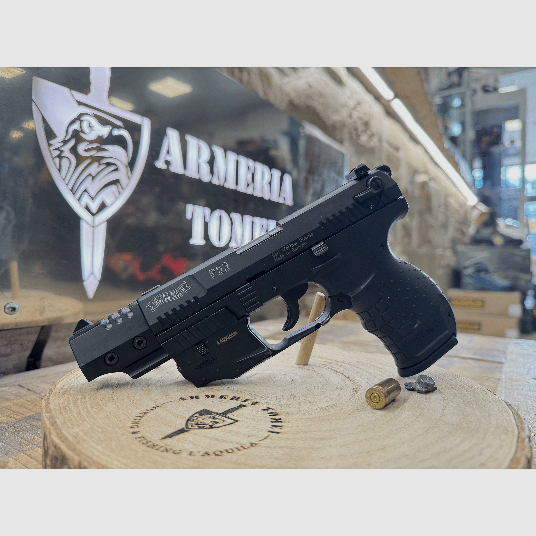 GEBRAUCHT – PISTOLE – WALTHER MOD. P22 TARGET Kal. 22LR, Bild 1 von 5