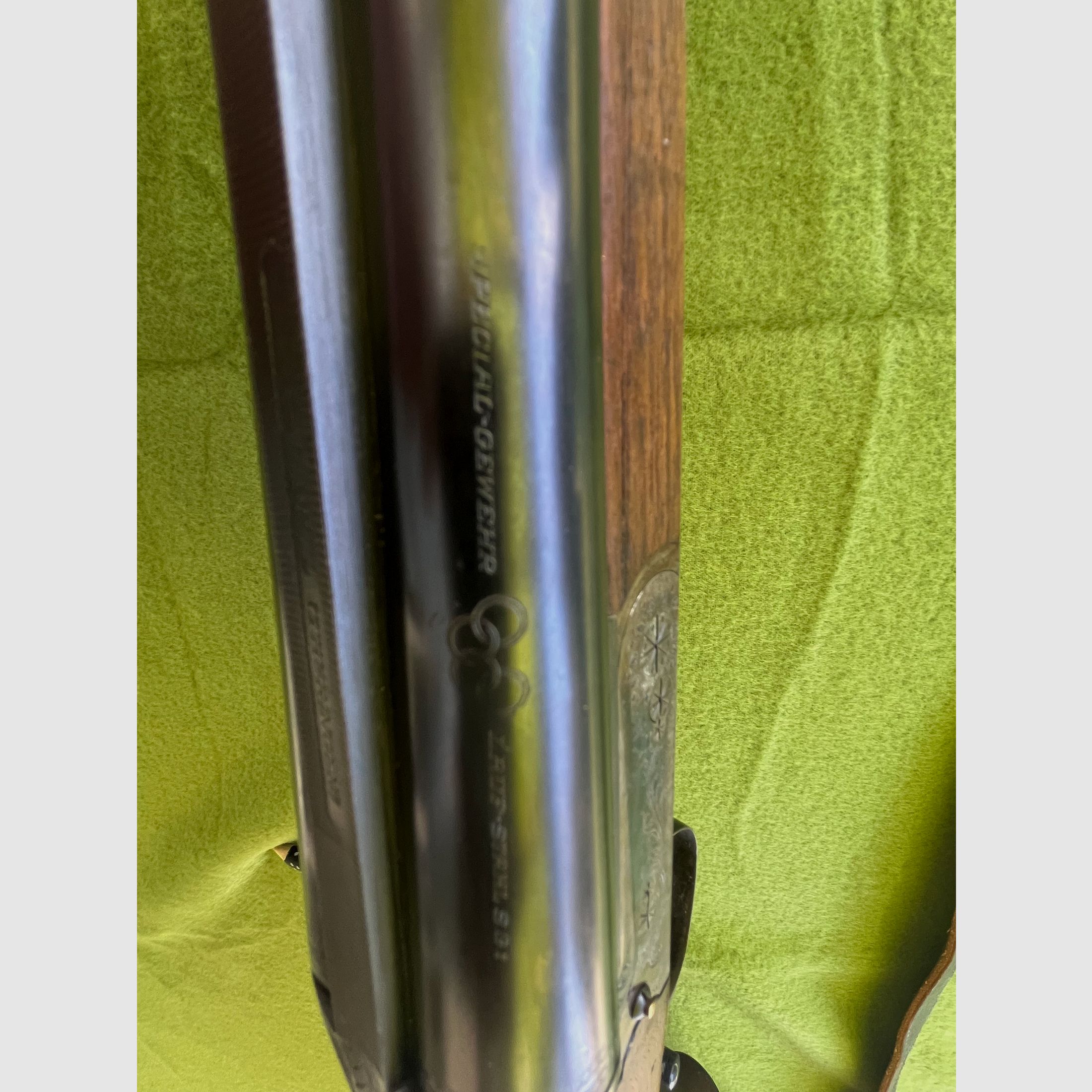 Double fusil Simson Suhl Cal 12/70, canons de 71 cm