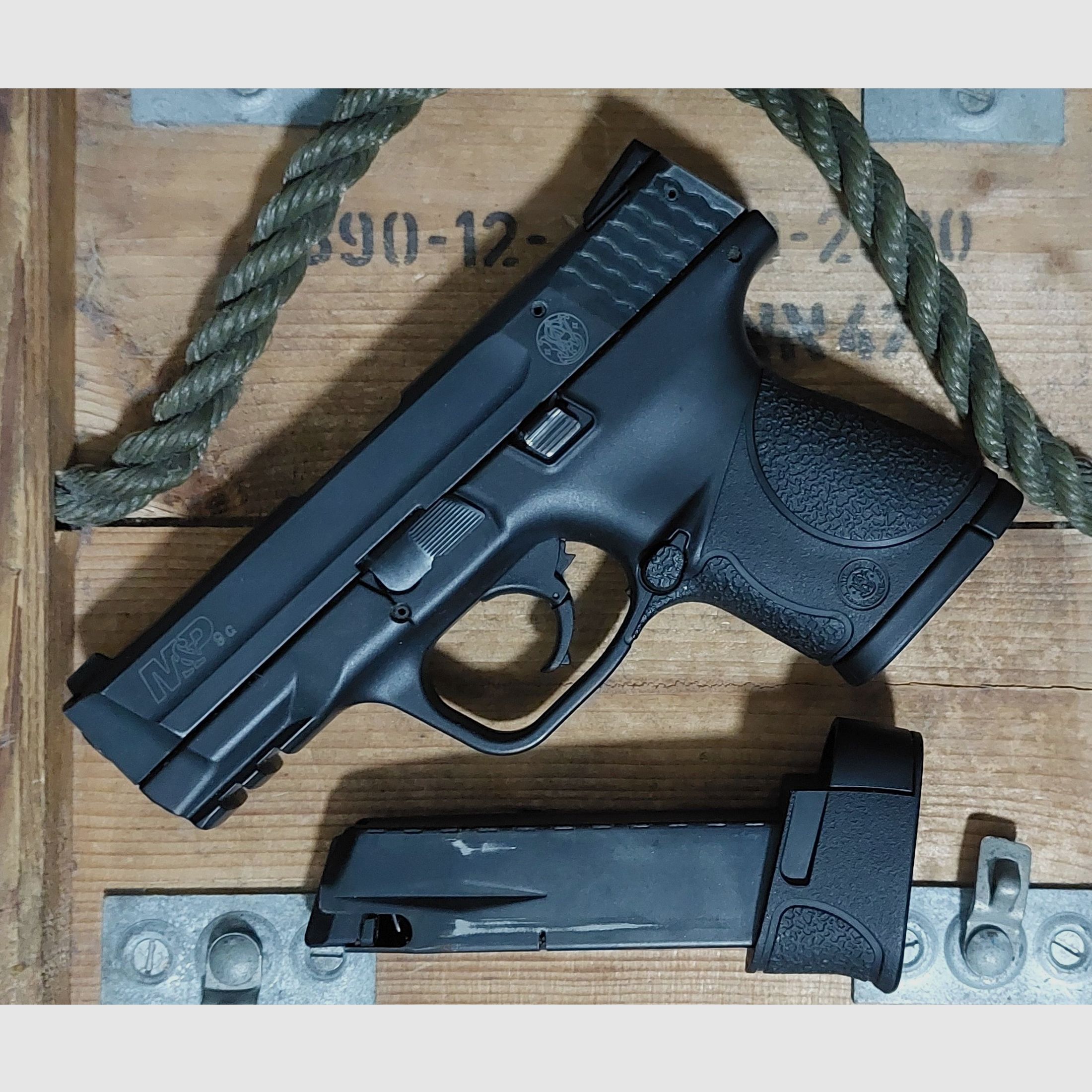 Smith&Wesson M&P9c 9 mm P.A.K (PTB 984) MP 9 MP9 MP9c Schreckschuss keine Walther Glock HW94 Colt