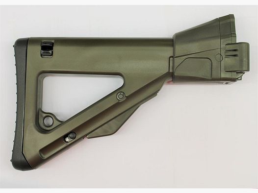 Calcio per SIG SAUER AG Stgw90, verde, regolabile in 2 posizioni da 2 cm ciascuna