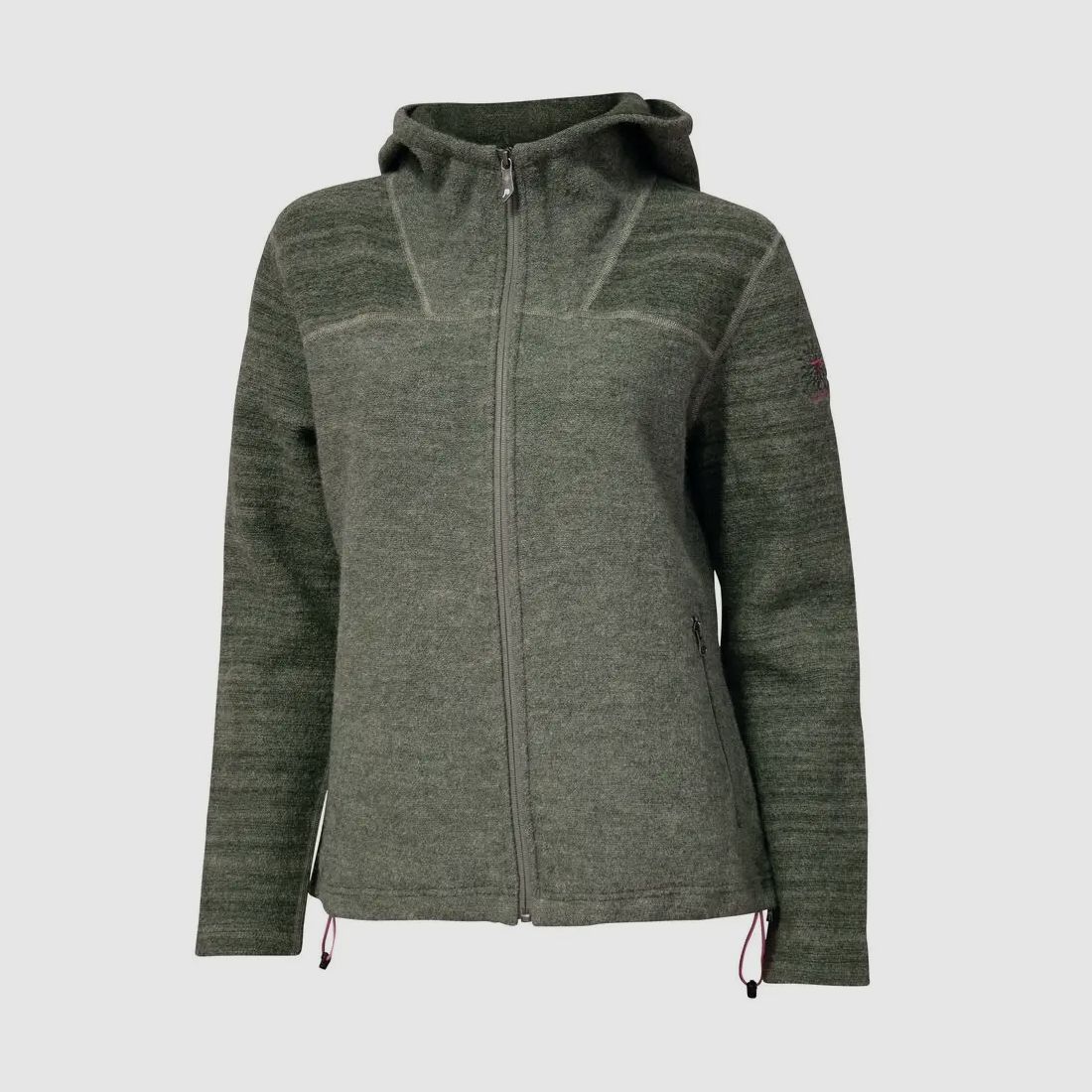 Ivanhoe Damen-Wolljacke Annie Hood mit Kapuze