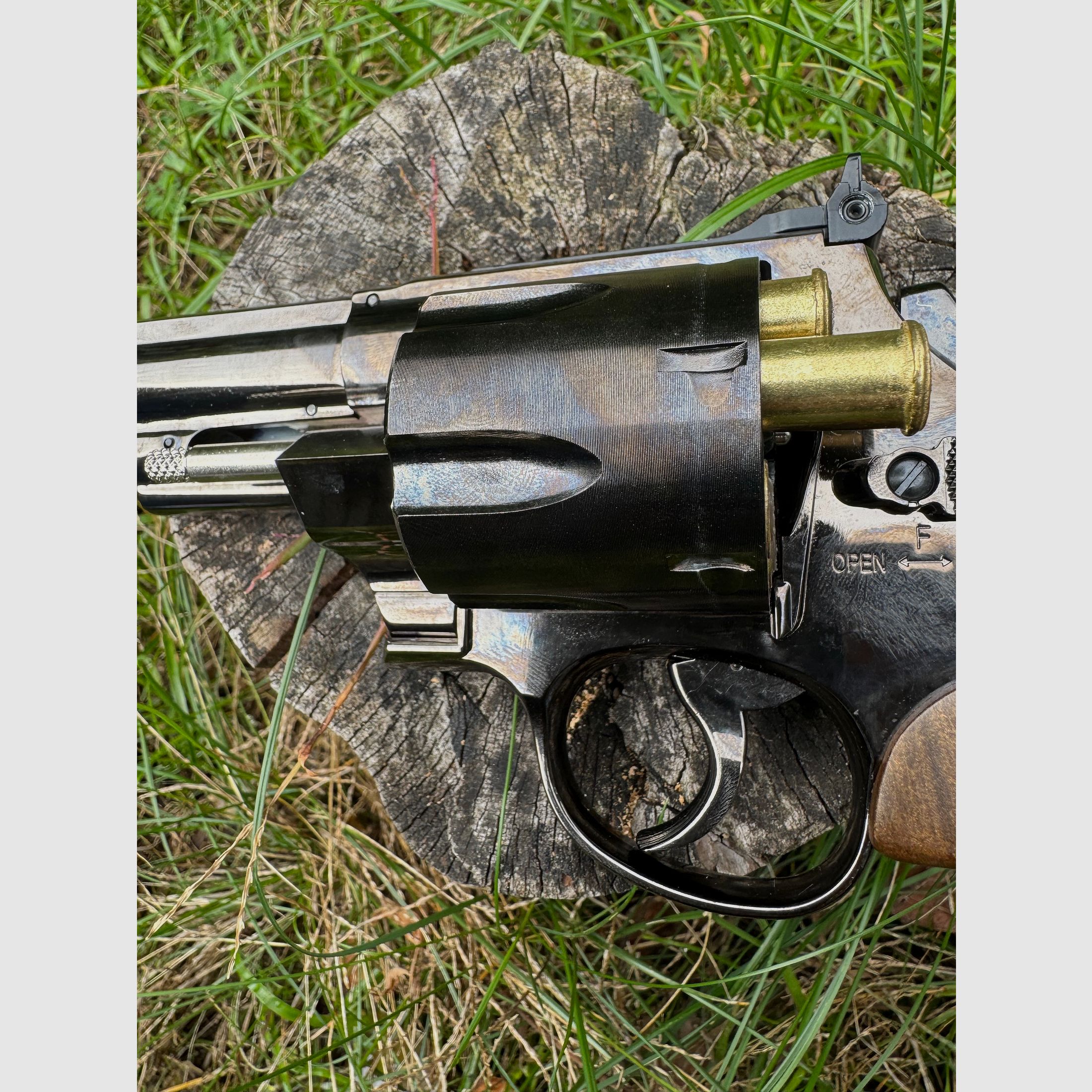 Smith & Wesson M 29 CO2 Revolver bb+Diabolo 1x Used