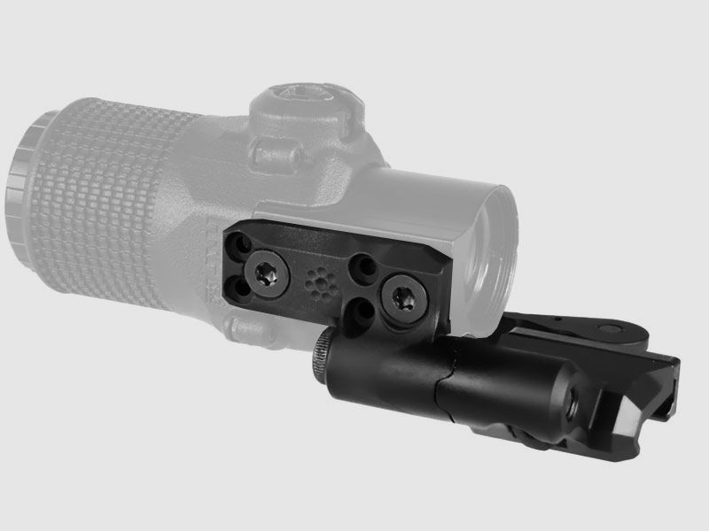 ARISAKA Magnifier Low-Mount para módulos de aumento EOTECH con giro a la derecha