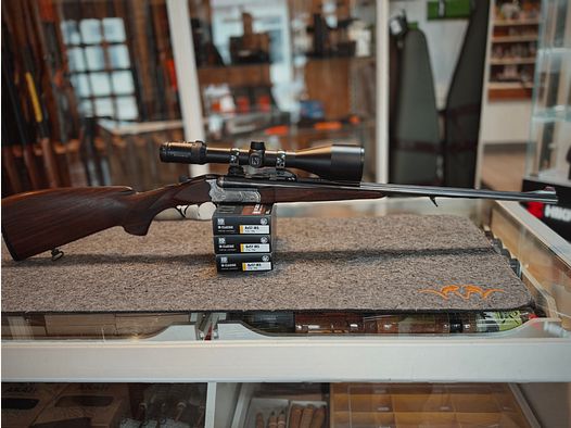 Merkel double rifle 8X57IRS like new!