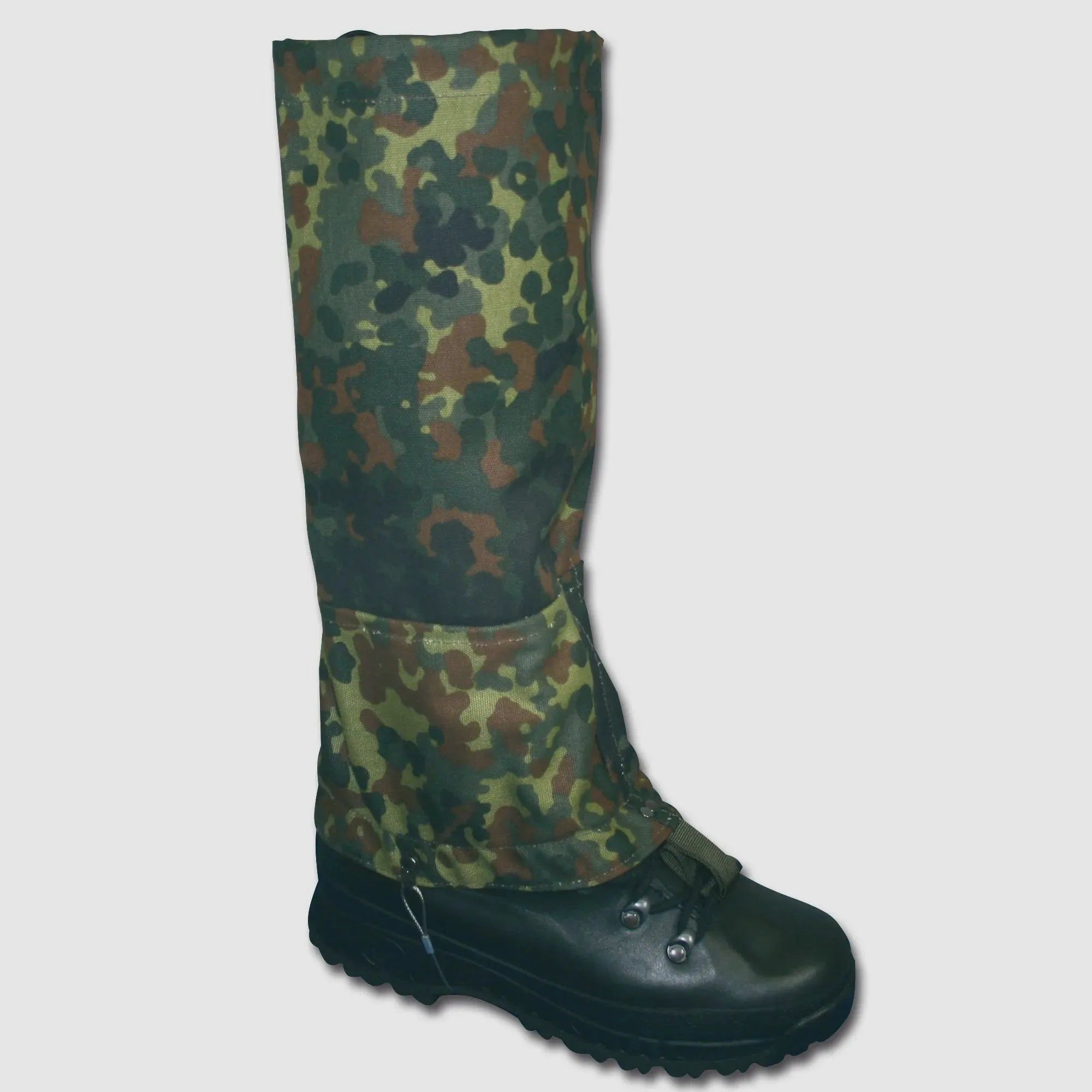 Heim Gamaschen Pro flecktarn mit Stahlseil