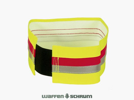 ZanTex Honden signaalband Zilver/Rood/Neo Elastiek