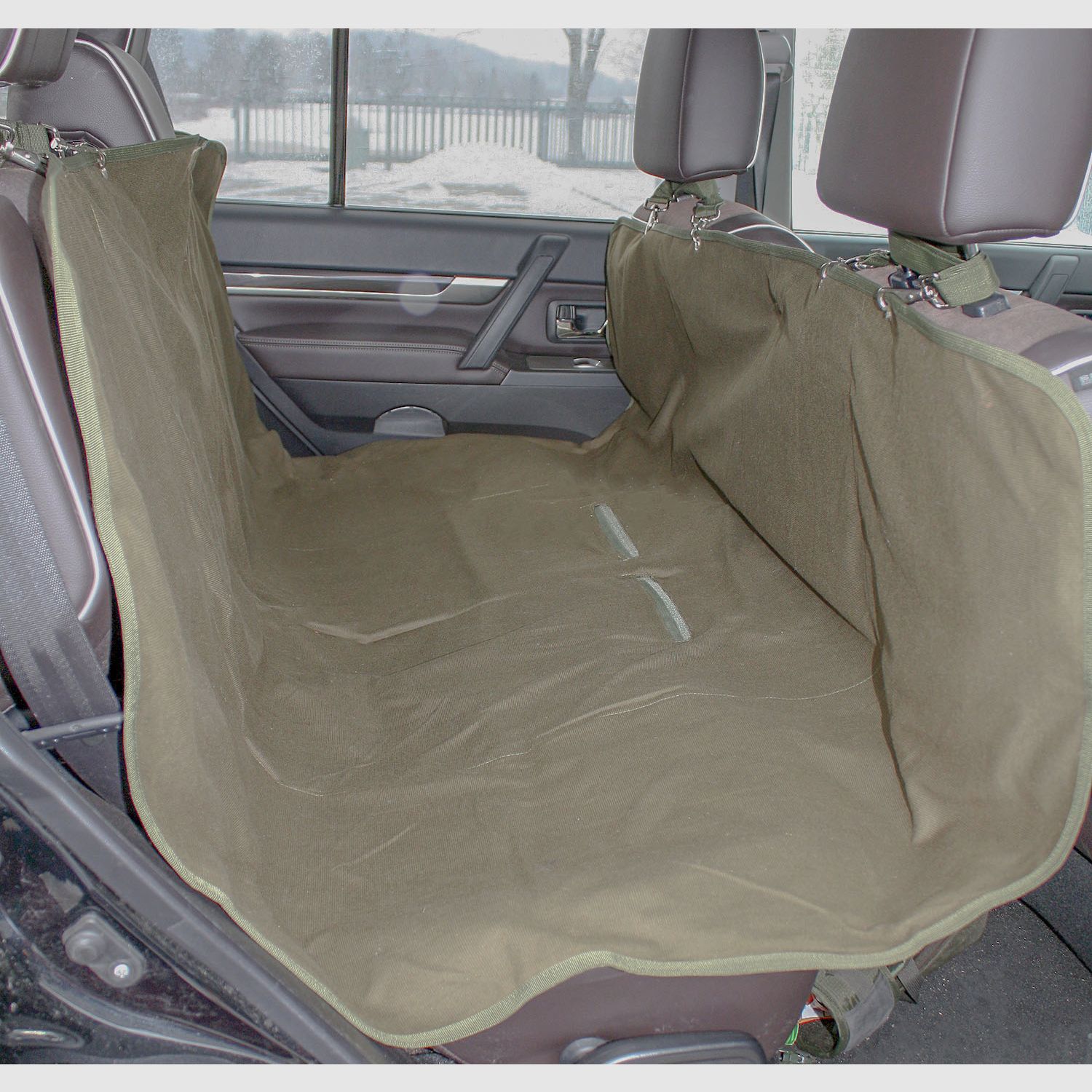 Housse de siège auto pour banquette arrière - couverture pour chien de voiture, lavable