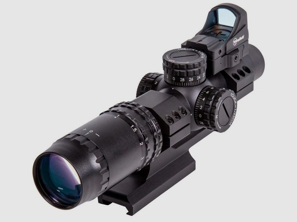 Firefield Rapidstrike 1-4x24 SFP riflescope with red dot, image 16 of 56