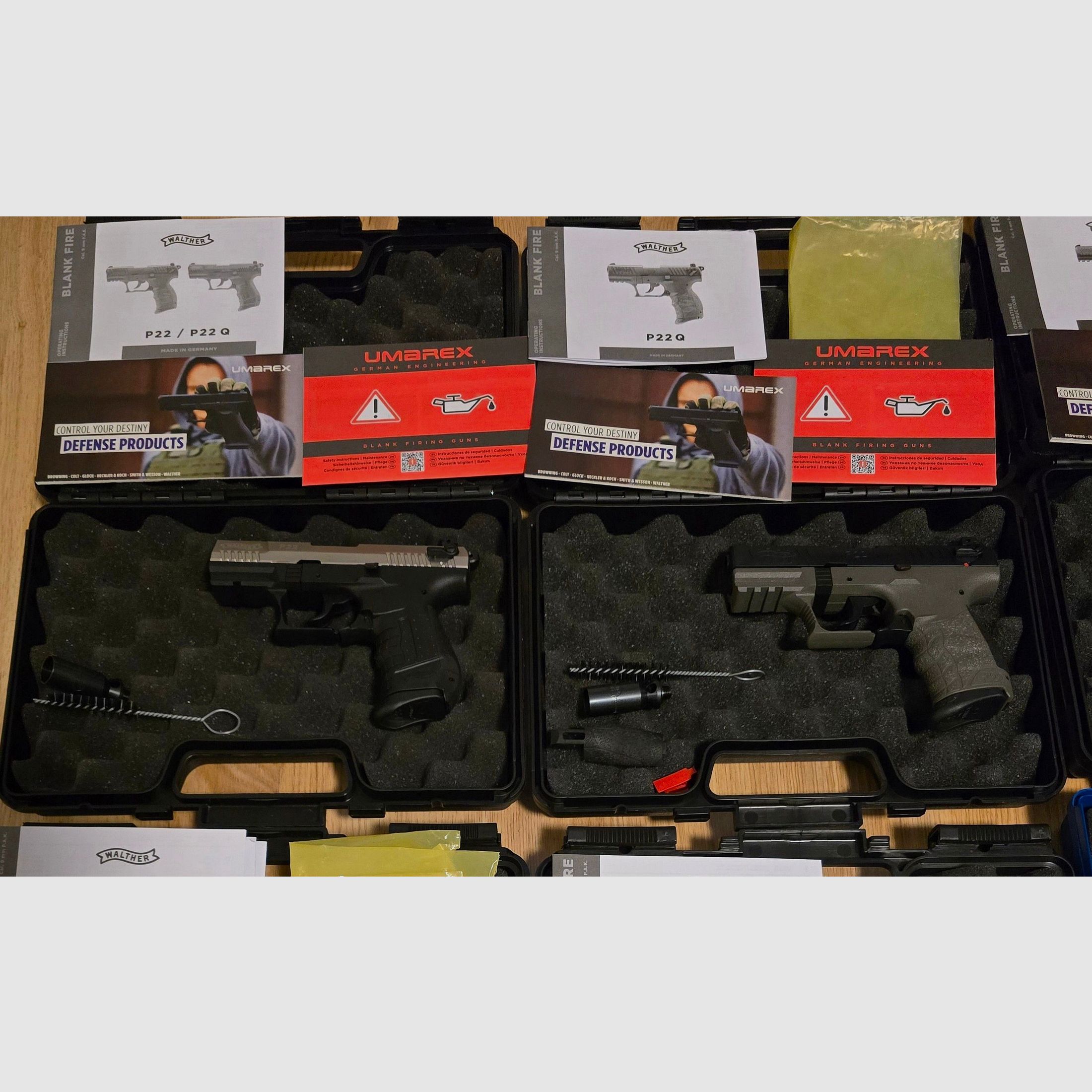 Schreckschusswaffen Walther P99 P22 Sonderedition