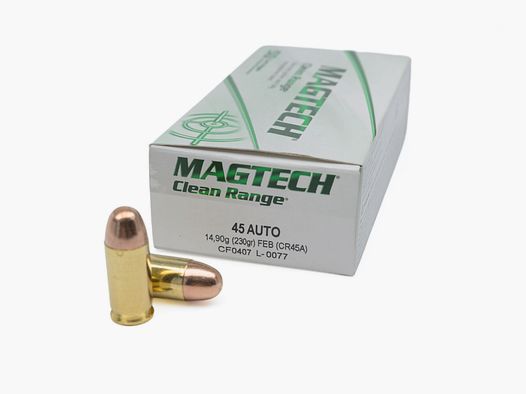 MAGTECH .45 ACP FEB Clean Range 14,9g/230grs.