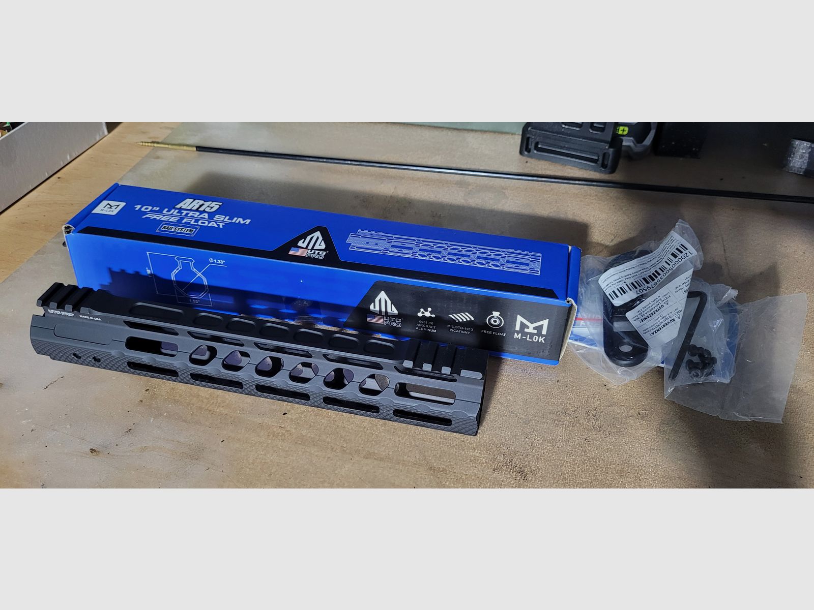 UTG pro Handschutz Ar15 - Ultra Slim 10" M-Lok