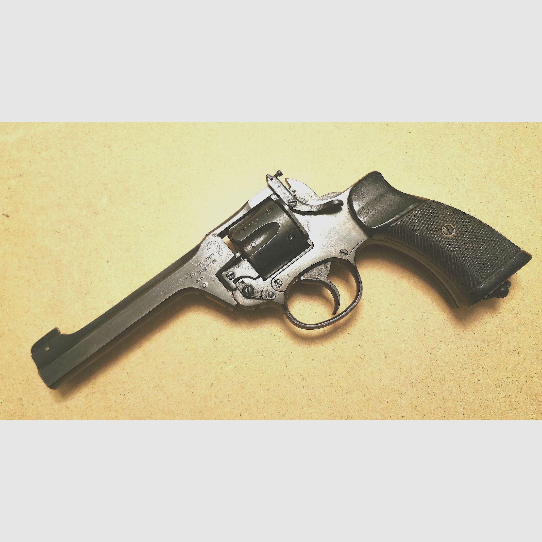 Enfield No.2 MK I WKII original converted to 9mm blank free from 18 years