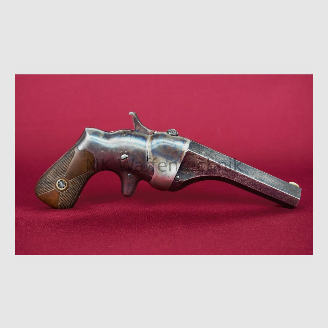 CONNECTICUT ARMS & MANF. CO Hammond Bulldog Objeto de colección raro Calibre .44 Henry