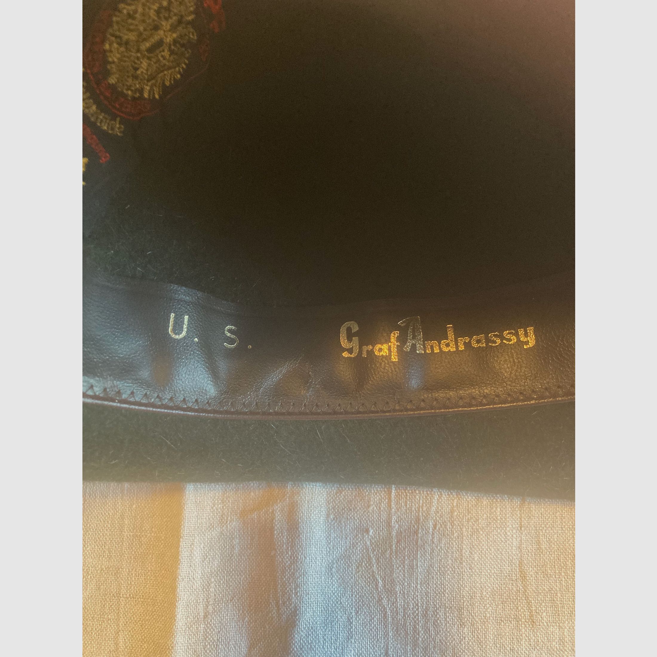 Sombrero de caza Loden de Zapf, como nuevo!