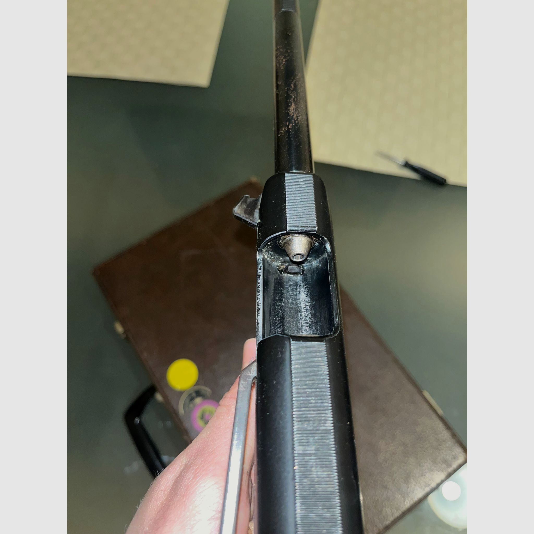 Feinwerkbau Mod. 65 4,5/.177, Federdruck / Seitenspanner