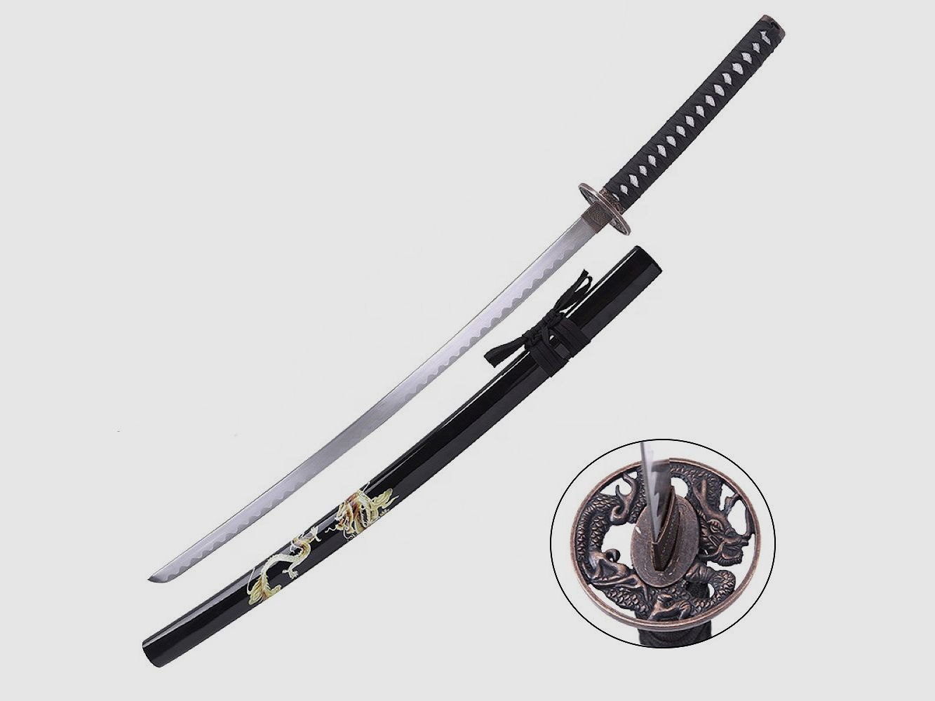 Katana Toushin with wooden saya