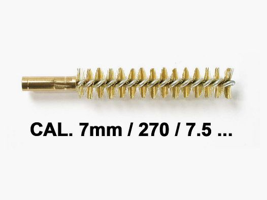 Messingreinigungsbürste Kaliber 7mm / .270 / 7,5 - Einzelverkauf
