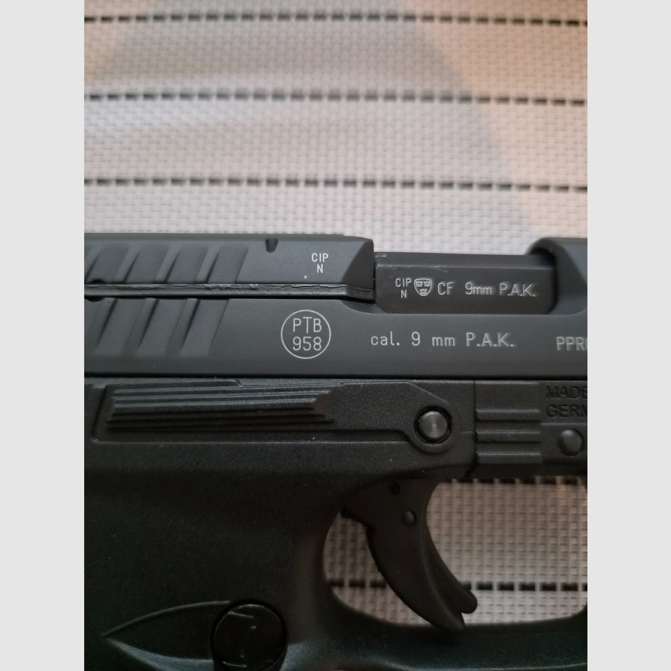 Walther PPQ M2 9mm P.A.K.