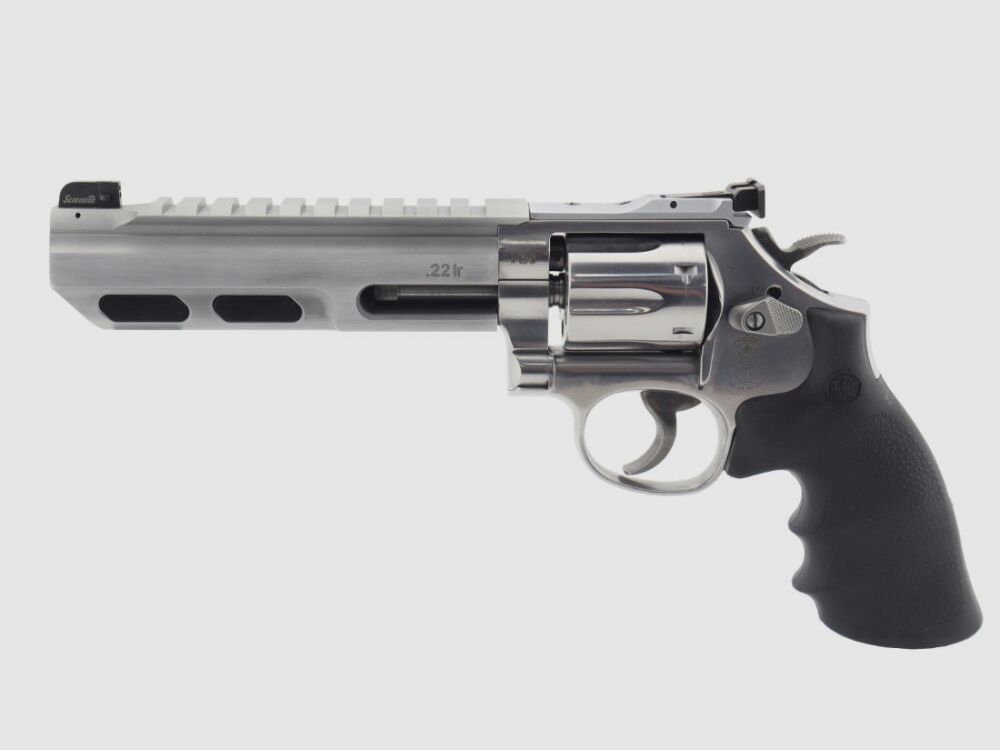 Smith & Wesson 617 Universal Champion S&W .22 Caliber Revolver KK, image 5 of 9
