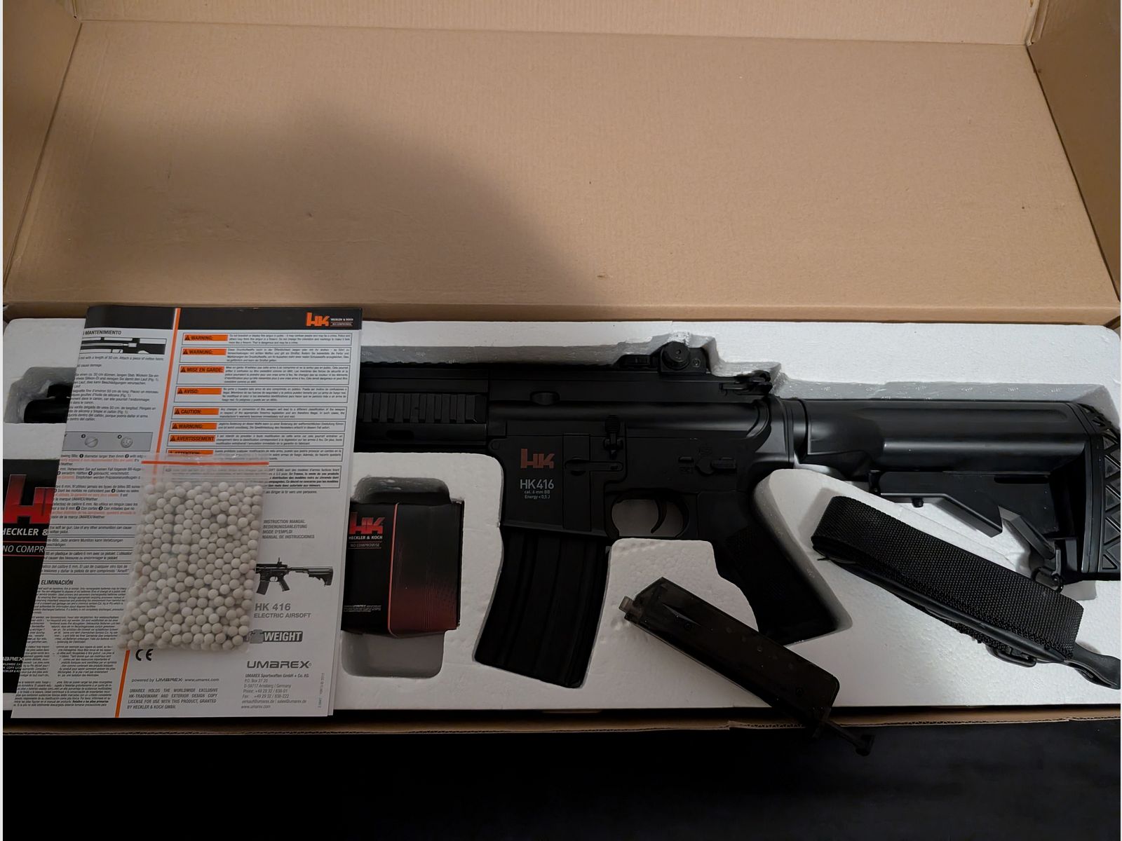Heckler & Koch 416C (Zonder accu) 0,5J