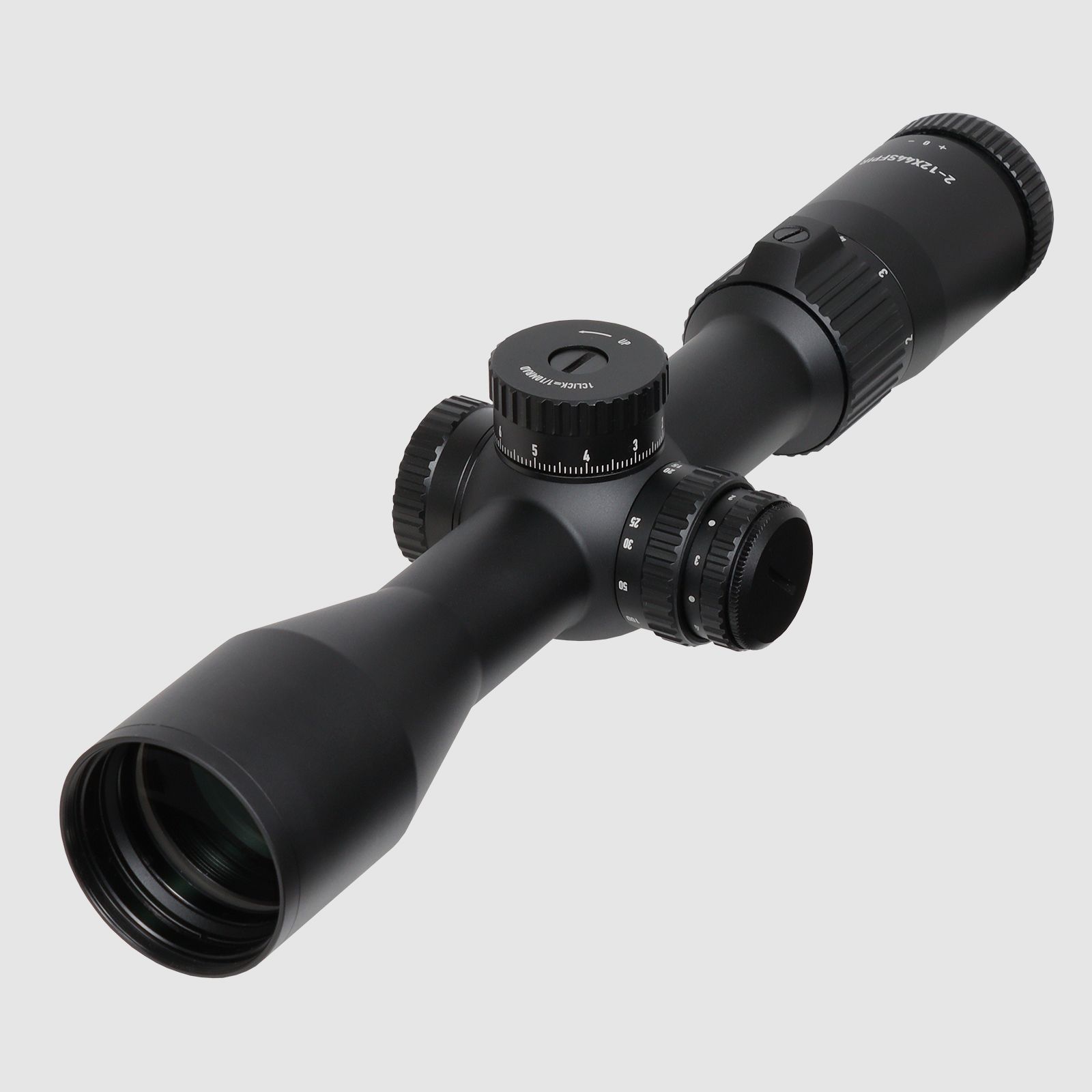 AKAH 2-12x44, sin riel