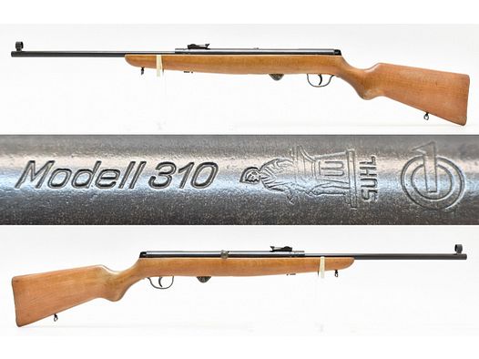 HAENEL Repetier - Luftgewehr Modell 310 im Kaliber 4,4mm mit 6 , 8 und 12 Schuß Magazin