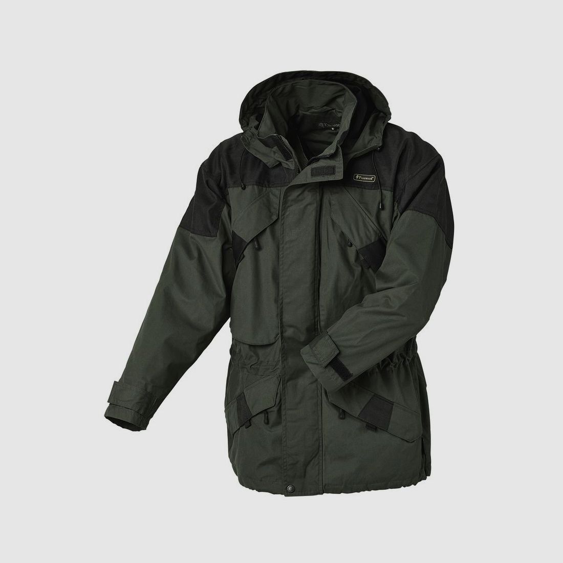Pinewood Lappland Extrem Jacke Größe: S, Farbe: Dunkelgrün/ Schwarz