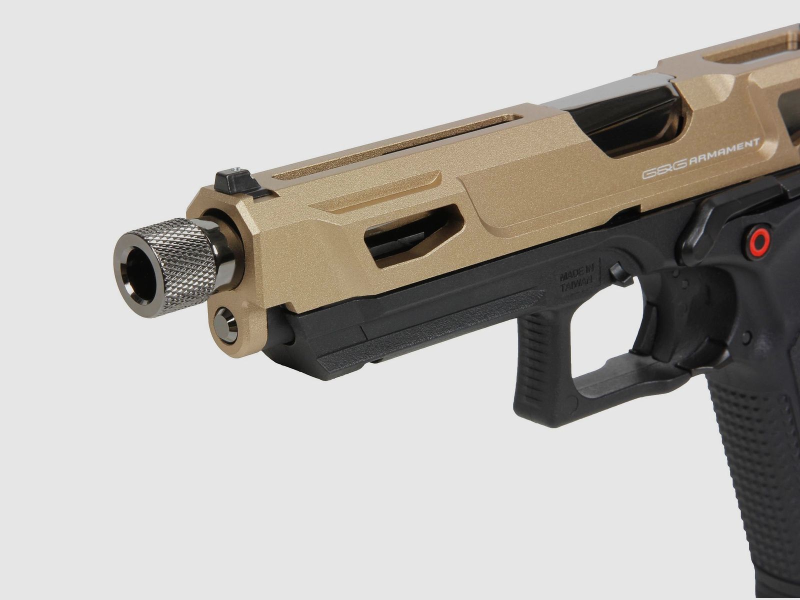 REPLIK GBB PISTOLE GTP9 GAS 0,9J MS DST GOLD, Bild 6 von 6
