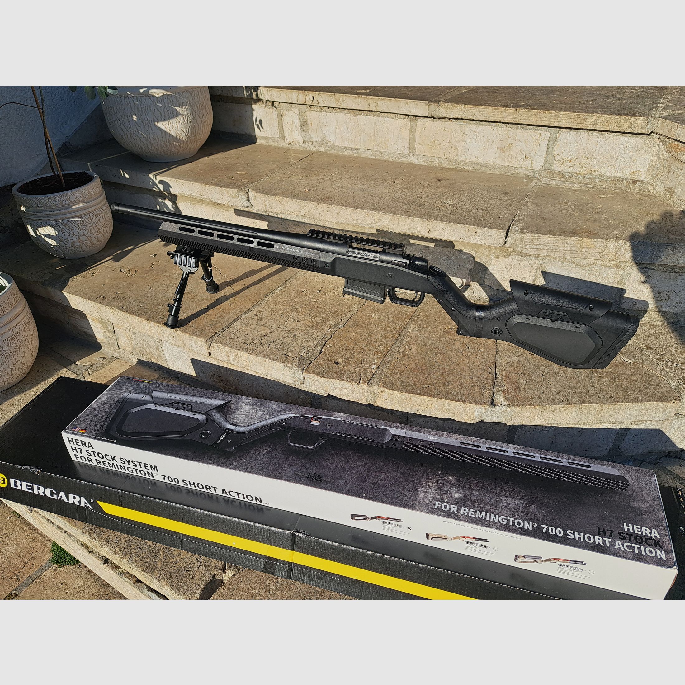 Bergara B14 Sierra extreme 18" .308 Matchabzug Hera H7