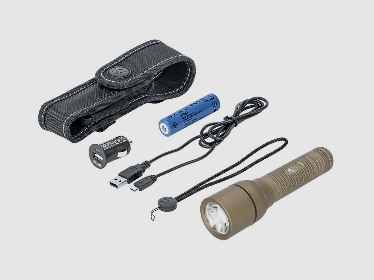 Walther PL71r Dirty Desert 1800 Lumen Taschenlampe, Bild 4 von 16