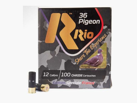 CARTOUCHES 12/70 PACK PIGEON 36 BJ PB 4 X100