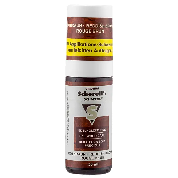 Aceite para culatas de madera rojo marrón, imagen 3 de 8