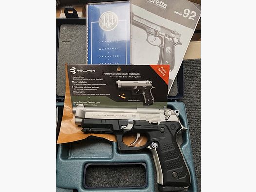 P.Beretta 92 FS Parabellum 9 x 19mm - Inox