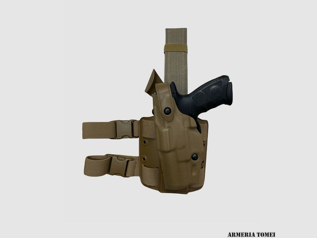 HOLSTER – SAFARILAND BERETTA APX STX TAC CYTB LH (LINKSHÄNDIG) Farbe Coyote Brown, Bild 1 von 3